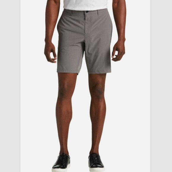 Awearness Kenneth Cole Modern Fit Shorts - colour:Gargoyle - Picture 1 of 2